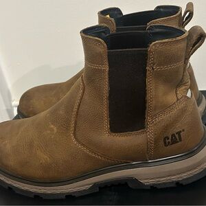 Caterpillar Men's Brown Leather Boots
